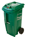 Large organics bin