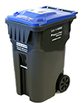 Large recycling bin