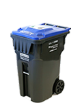 small recycling bin